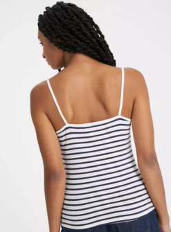 Plain & Stripe Cami Vest Tops 3 Pack 22 -Cheap Zest Garb Store tuc143900153 Multi20Coloured R Z005A