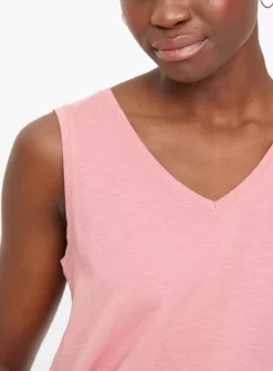 Pink Relaxed Vest Top 12