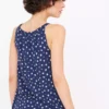 Navy Floral Print A-Line Vest Top 22 -Cheap Zest Garb Store tuc143901287 Navy R Z004A