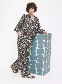 Tu X Scion Monochrome Kukkia Wide Leg Trousers 18 -Cheap Zest Garb Store tuc143917650 Mono R Z002A