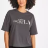 Charcoal LA Graphic T-Shirt 22 -Cheap Zest Garb Store tuc143964026 Charcoal R Z001A