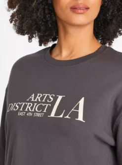 Charcoal LA Graphic T-Shirt 22 -Cheap Zest Garb Store tuc143964026 Charcoal R Z003A