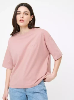 Dusky Pink Malibu Boxy T-Shirt 22 -Cheap Zest Garb Store tuc143964595 Pink R Z001A