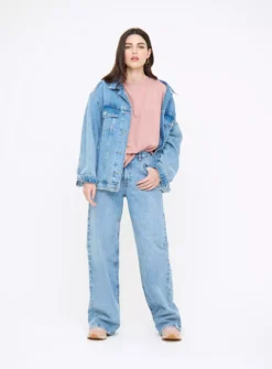 Dusky Pink Malibu Boxy T-Shirt 22