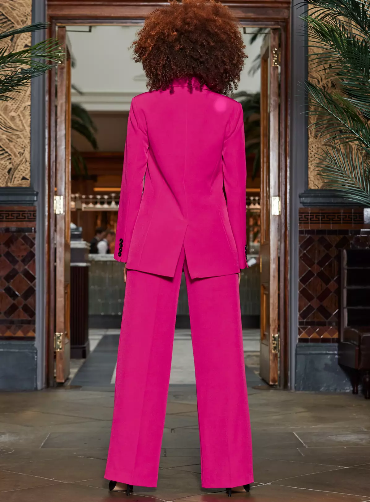 SOSANDAR Wide Leg Tuxedo Trouser 16 7 SOSANDAR Wide Leg Tuxedo Trouser 16 - Image 5