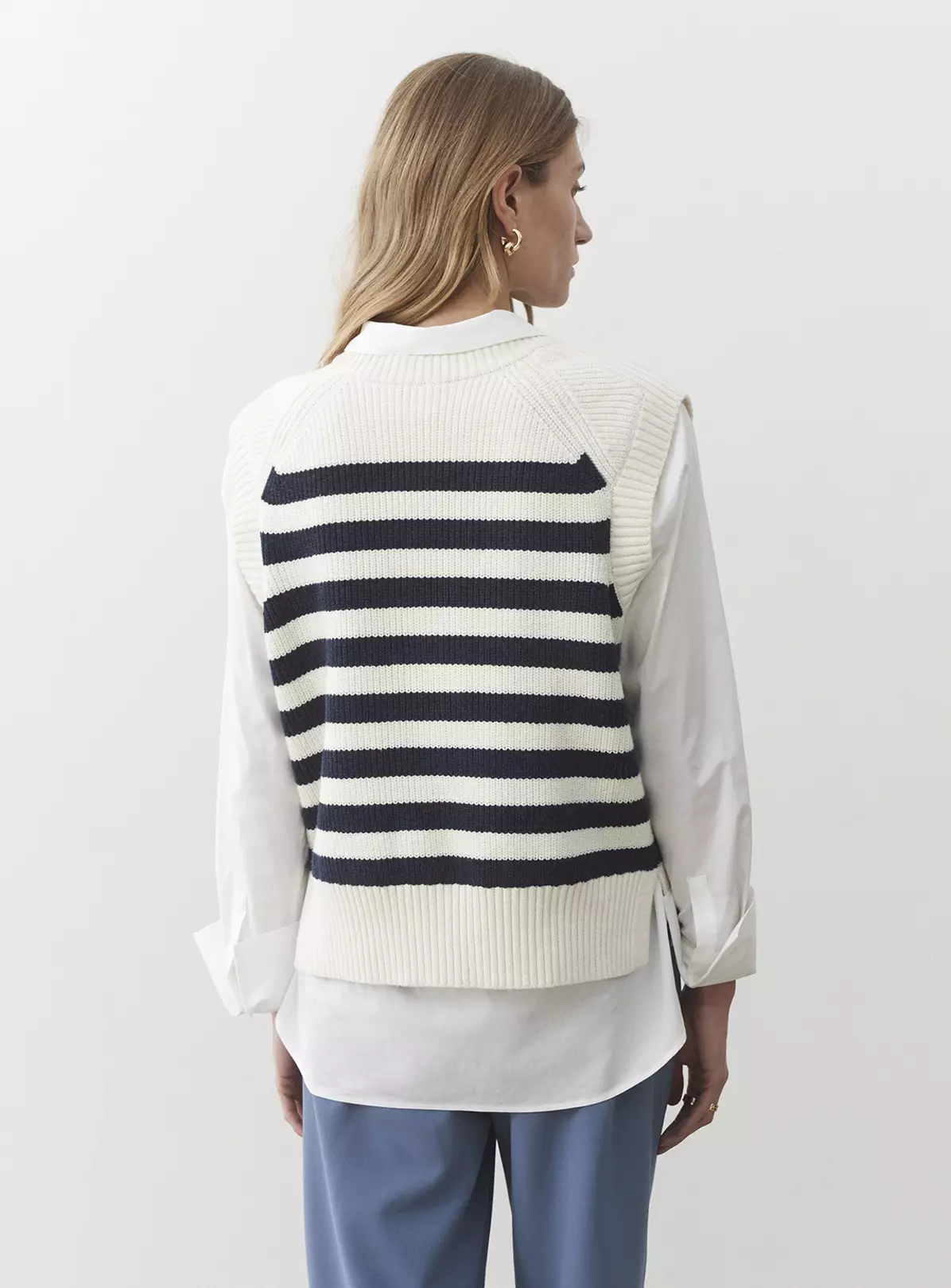 FINERY Lexi Stripe Vest 16 5 FINERY Lexi Stripe Vest 16 - Image 3