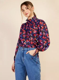 VOGUE WILLIAMS Floral Top 12 -Cheap Zest Garb Store tuc144057209 Blue R Z001A