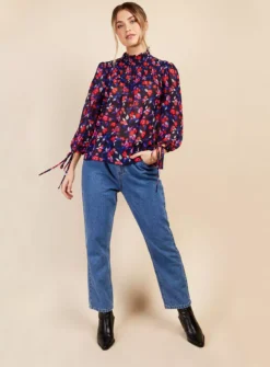 VOGUE WILLIAMS Floral Top 12 -Cheap Zest Garb Store tuc144057209 Blue R Z002A