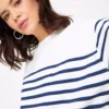Navy & White Stripe Ponte Top 8 -Cheap Zest Garb Store tuc144062391 Blue R Z003A