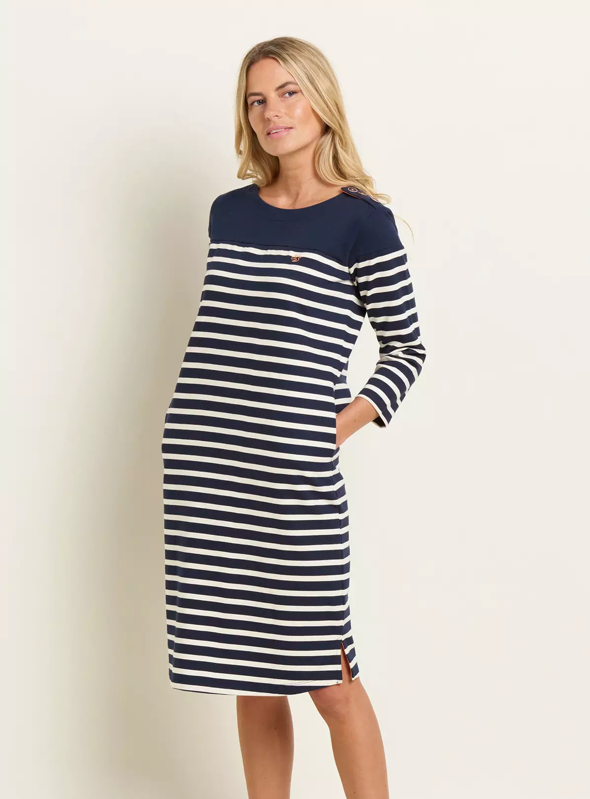 BRAKEBURN West Bay Stripe Dress 12 4 BRAKEBURN West Bay Stripe Dress 12 - Image 2