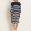 BRAKEBURN West Bay Stripe Dress 12