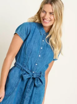 BRAKEBURN Betsy Shirt Dress 20 10 BRAKEBURN Betsy Shirt Dress 20 -Cheap Zest Garb Store tuc144108598 Blue R Z003A