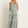 BRAKEBURN Orla Maxi Dress 16 1 BRAKEBURN Orla Maxi Dress 16 -Cheap Zest Garb Store tuc144110065 Green R Z001A