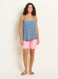 BRAKEBURN Brushed Camo Camisole 18 -Cheap Zest Garb Store tuc144110604 Blue R Z004A 1