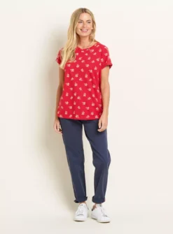 BRAKEBURN Marnie T Shirt 10 9 BRAKEBURN Marnie T Shirt 10 -Cheap Zest Garb Store tuc144115704 Red R Z004A