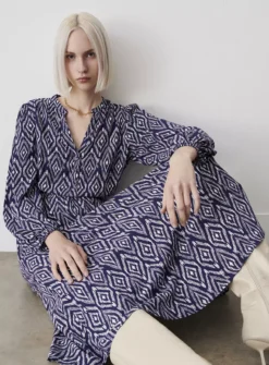 FINERY Amy Dress 8 7 FINERY Amy Dress 8 -Cheap Zest Garb Store tuc144129461 Blue R Z003A