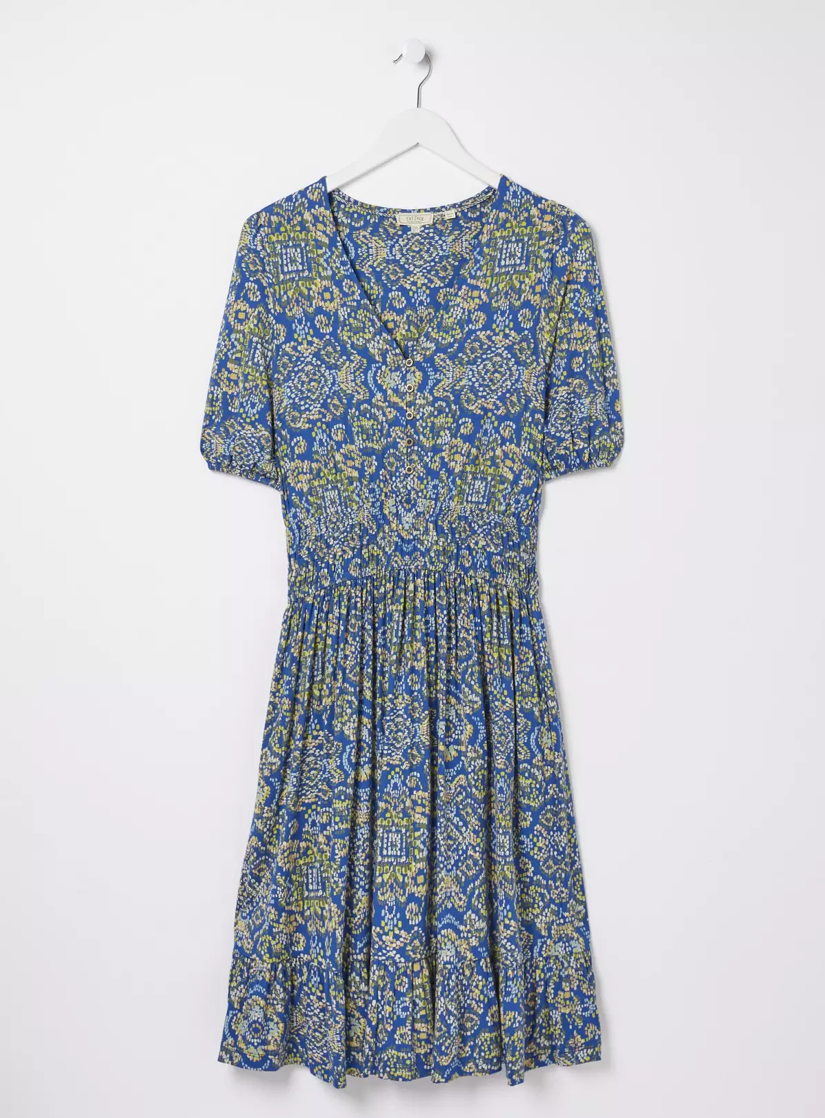 FATFACE Lottie Aztec Texture Jersey Dress 18 3 FATFACE Lottie Aztec Texture Jersey Dress 18