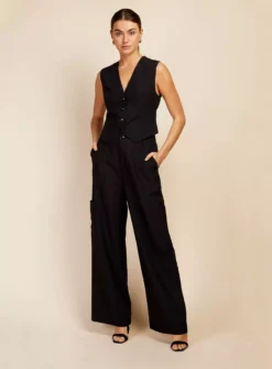 VOGUE WILLIAMS Black Cargo Trousers 16 -Cheap Zest Garb Store tuc144143035 Black R Z001A 1