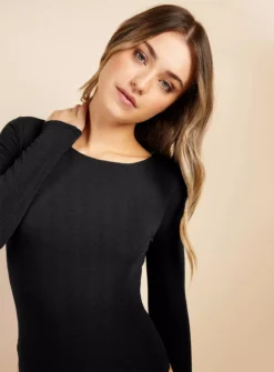 VOGUE WILLIAMS Black Bodysuit 16 -Cheap Zest Garb Store tuc144143406 Black R Z004A