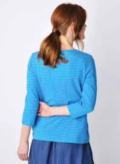 BURGS Truscott Womens Scoop Neck 3/4 Sleeve Top 18