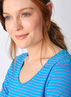 BURGS Truscott Womens Scoop Neck 3/4 Sleeve Top 18 -Cheap Zest Garb Store tuc144144871 Multi20Coloured R Z003A