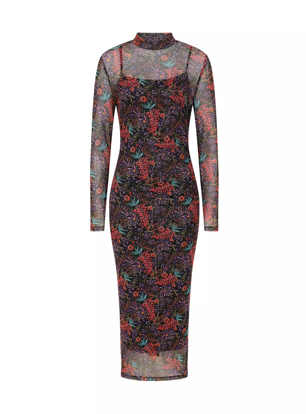 VOGUE WILLIAMS Floral Mesh Midaxi 14 5 VOGUE WILLIAMS Floral Mesh Midaxi 14 - Image 3