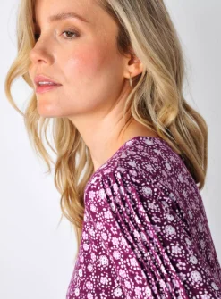 BURGS Roseland Womens Midi Dress 14 -Cheap Zest Garb Store tuc144149736 Pink R Z003A