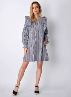 BURGS Maine Womens Frill Shift Dress 16 11 BURGS Maine Womens Frill Shift Dress 16 -Cheap Zest Garb Store tuc144149832 Multi20Coloured R Z001A