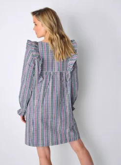 BURGS Maine Womens Frill Shift Dress 16 10 BURGS Maine Womens Frill Shift Dress 16 -Cheap Zest Garb Store tuc144149832 Multi20Coloured R Z002A