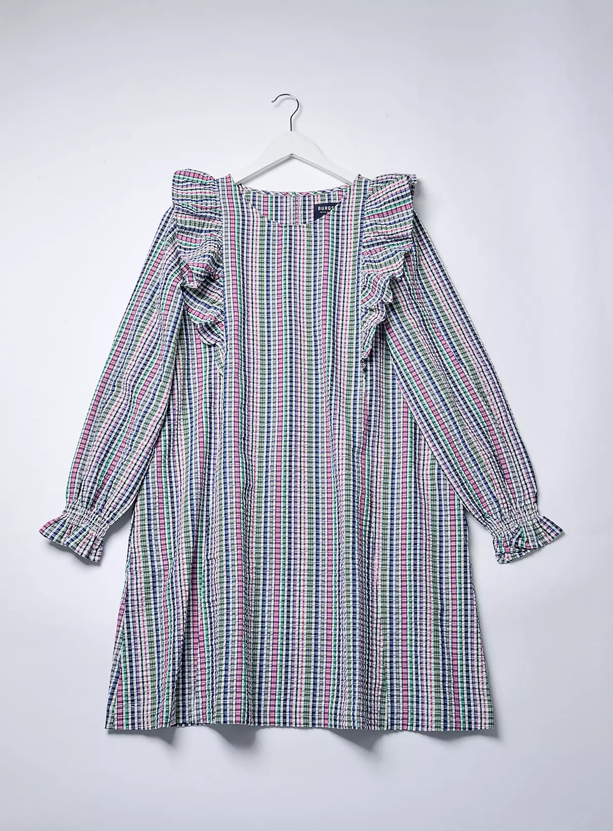 BURGS Maine Womens Frill Shift Dress 16 5 BURGS Maine Womens Frill Shift Dress 16 - Image 3