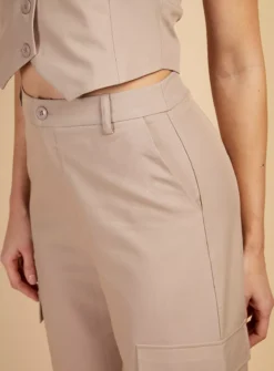 VOGUE WILLIAMS Mink Cargo Trousers 16 -Cheap Zest Garb Store tuc144153946 Taupe R Z004A