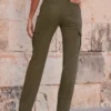 SOSANDAR Khaki Slim Leg Cargo Trouser 20 1 SOSANDAR Khaki Slim Leg Cargo Trouser 20 -Cheap Zest Garb Store tuc144173744 Khaki R Z005A