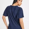 Navy Spot Jacquard Top18 -Cheap Zest Garb Store tuc144208695 Navy R Z004A
