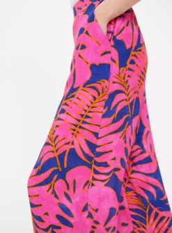 Bright Leaf Oversized Wide Leg Trousers 24 -Cheap Zest Garb Store tuc144279784 Multi20Coloured R Z003A