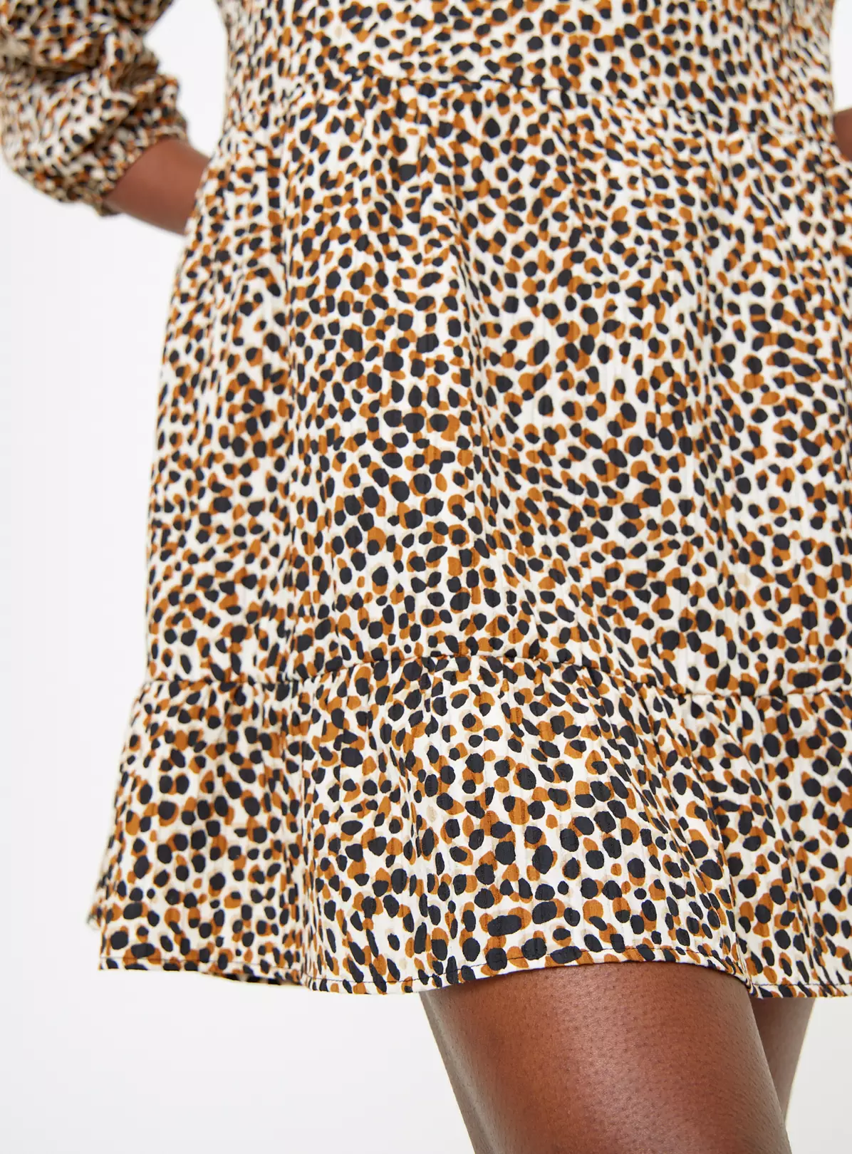 Animal Spot Print Tiered Dress 16 5 Animal Spot Print Tiered Dress 16 - Image 3