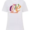 FRENCH CONNECTION Love Graphic T Shirt XL -Cheap Zest Garb Store tuc144325091 White R Z004A 1