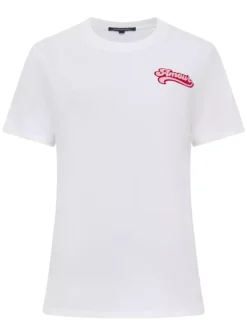 FRENCH CONNECTION Amour Graphic T Shirt S -Cheap Zest Garb Store tuc144325197 White R Z004A 1