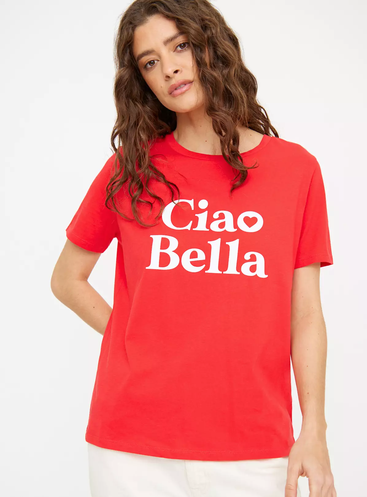 Red Ciao Bella Graphic T-Shirt 16 3 Red Ciao Bella Graphic T-Shirt 16