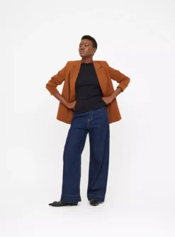 Black Lettuce Hem Ribbed Top10 -Cheap Zest Garb Store tuc144352697 Black R Z002A