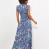 JOE BROWNS Moroccan Print Tie Waist Maxi Sundress 8