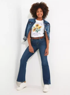 JOE BROWNS Sunflower 'Sunshine' Graphic Tee 18 -Cheap Zest Garb Store tuc144402316 White R Z003A