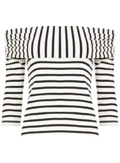 JOE BROWNS Striped Long Sleeve Bardot Top 10 12 JOE BROWNS Striped Long Sleeve Bardot Top 10 -Cheap Zest Garb Store tuc144404098 Multi20Coloured R Z002A