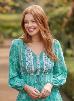 JOE BROWNS Border Print Tie Waist Mini Dress 14 -Cheap Zest Garb Store tuc144404160 Multi20Coloured R Z006A