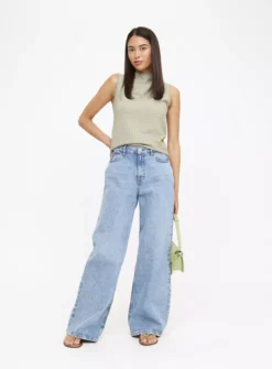 Green Sleeveless Crinkle High Neck Top 12 -Cheap Zest Garb Store tuc144443724 Green R Z002A