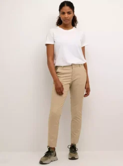 KAFFE Lea Chino 7/8 Trousers Cream 8 13 KAFFE Lea Chino 7/8 Trousers Cream 8 -Cheap Zest Garb Store tuc144627902 Cream R Z003A