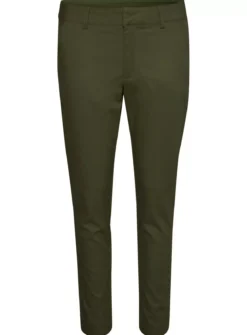 KAFFE Lea Chino Slim Fit Ankle Length Trousers 12