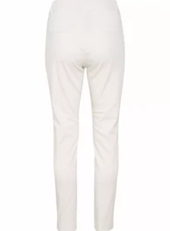 KAFFE Lea 7/8 Chino Trousers White 12