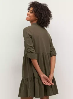 KAFFE Naya Dress 16 -Cheap Zest Garb Store tuc144631004 Green R Z002A