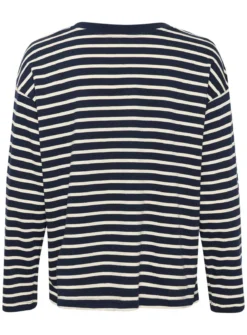 KAFFE Kawinny Long Sleeve T Shirt Blue XS