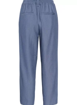 KAFFE Sakura Elastic Waist Suit Trousers Blue 12